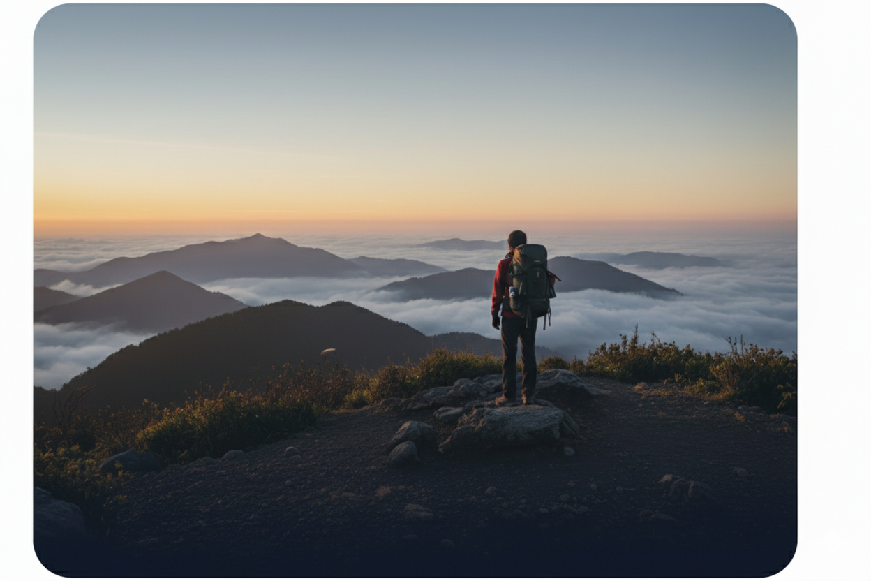 陽明山登頂挑戰