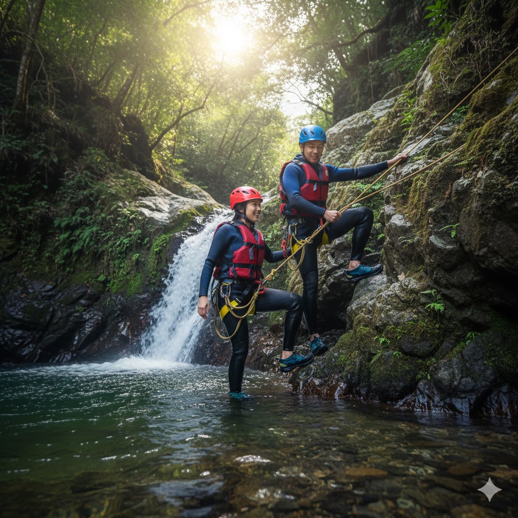 溪谷探險溯溪